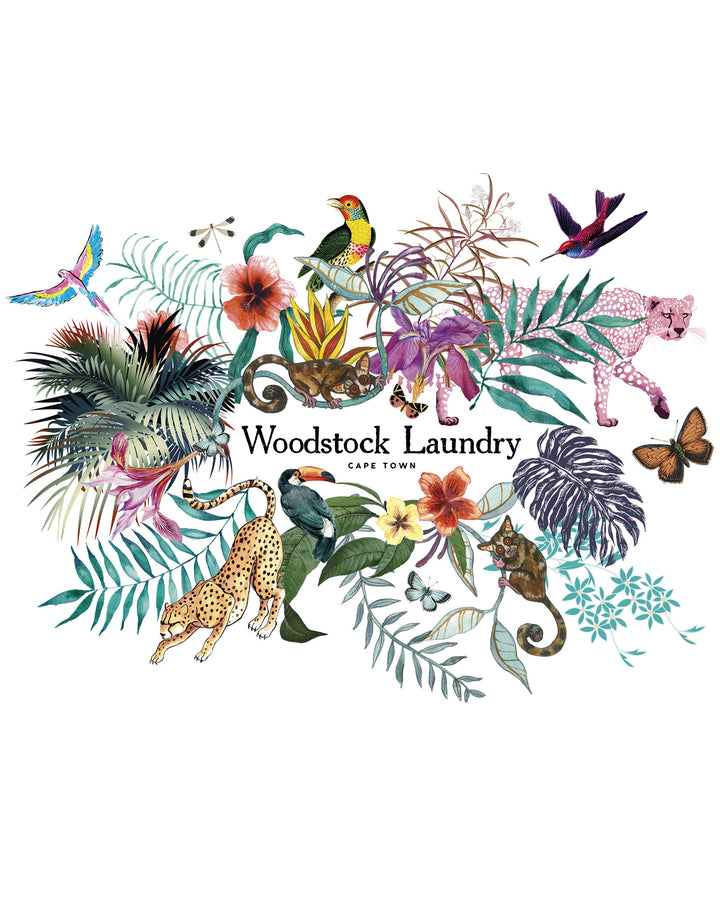 Jungle Print Design - Woodstock Laundry