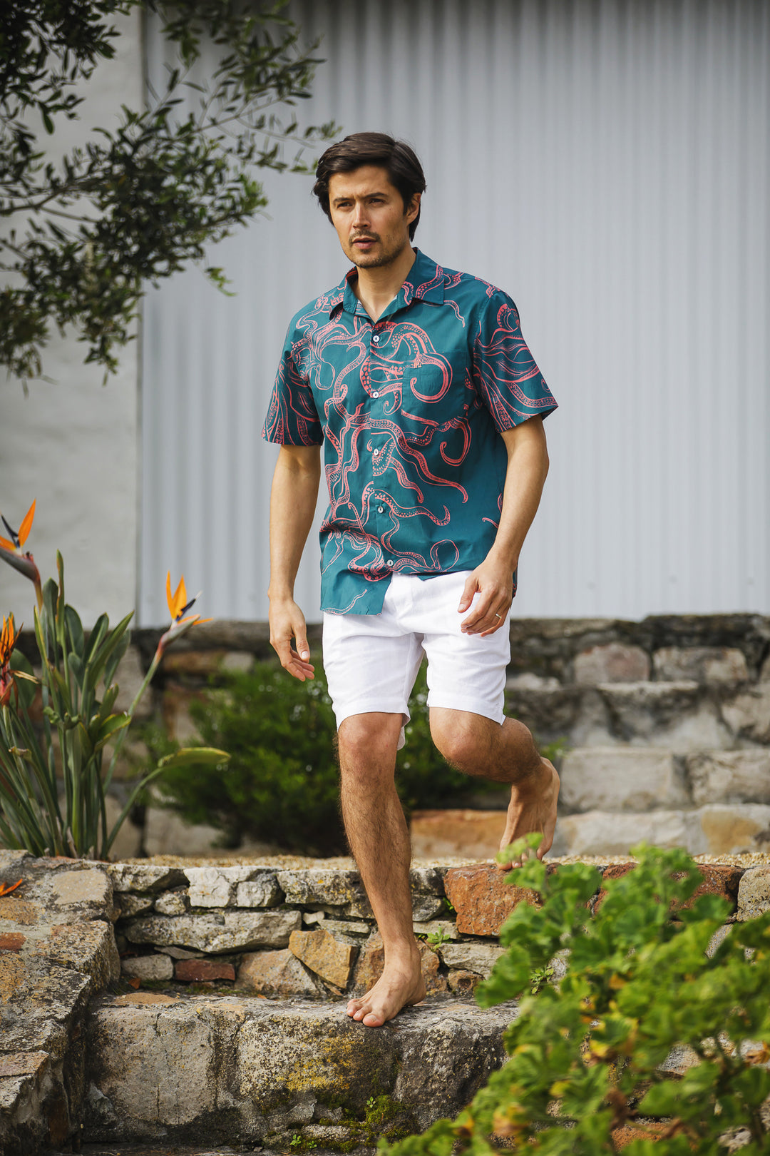 Mens Holiday Shirt - Woodstock Laundry