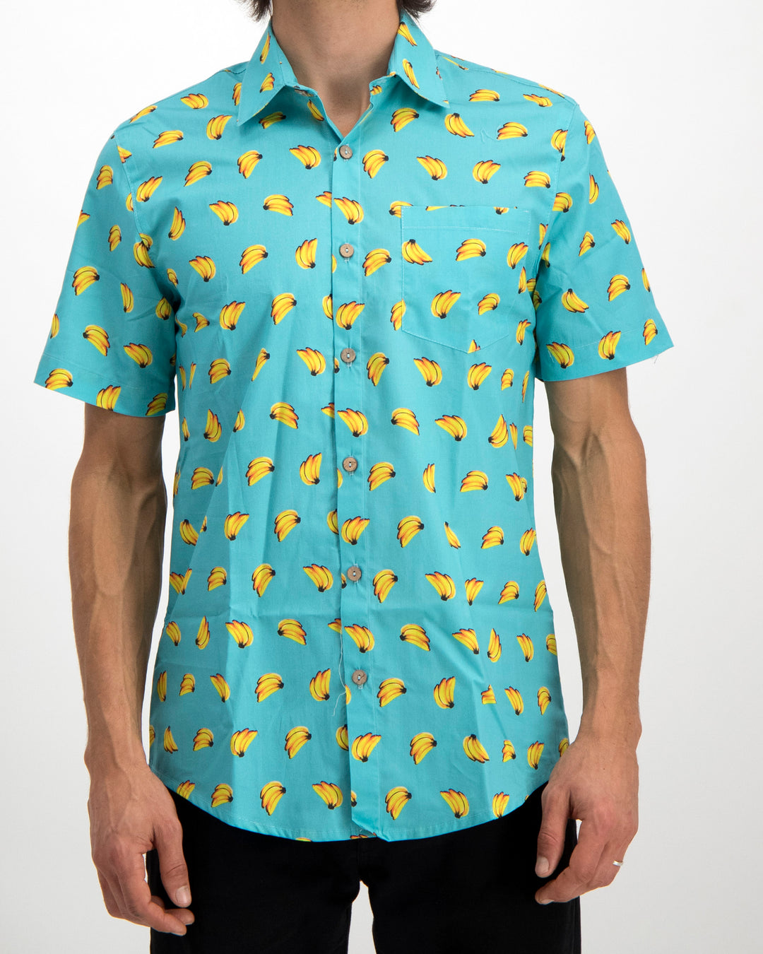 Mens Holiday Shirt Bananas | Woodstock Laundry