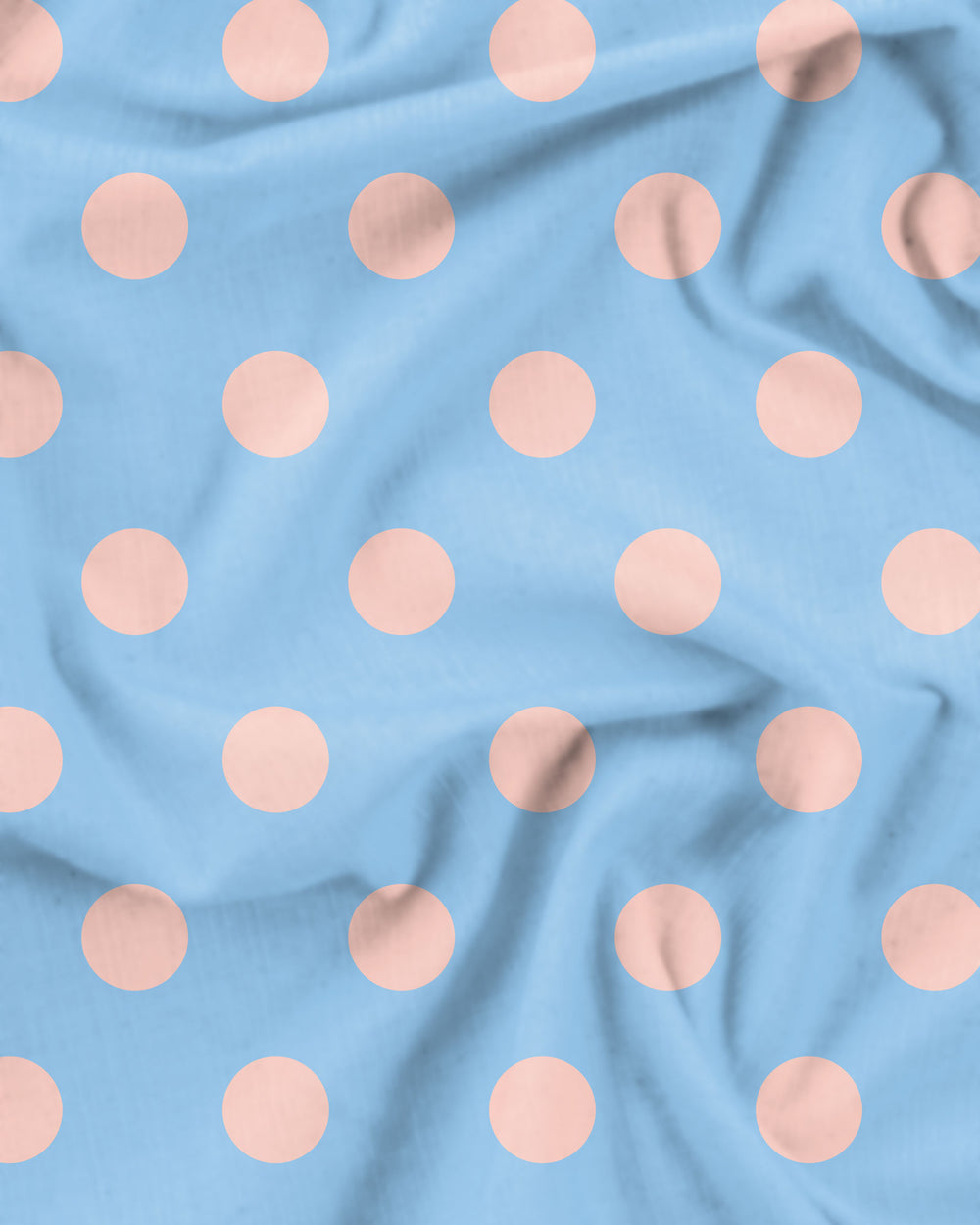 Pink Polkas Pattern Detail - Woodstock Laundry