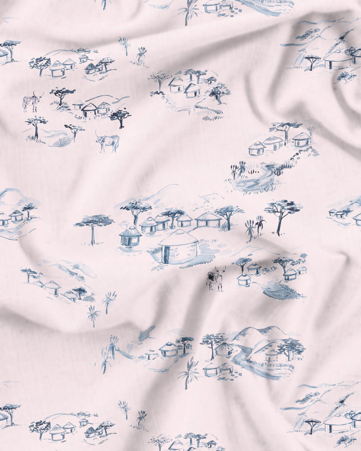 Wild Coast Pattern Detail - Woodstock Laundry