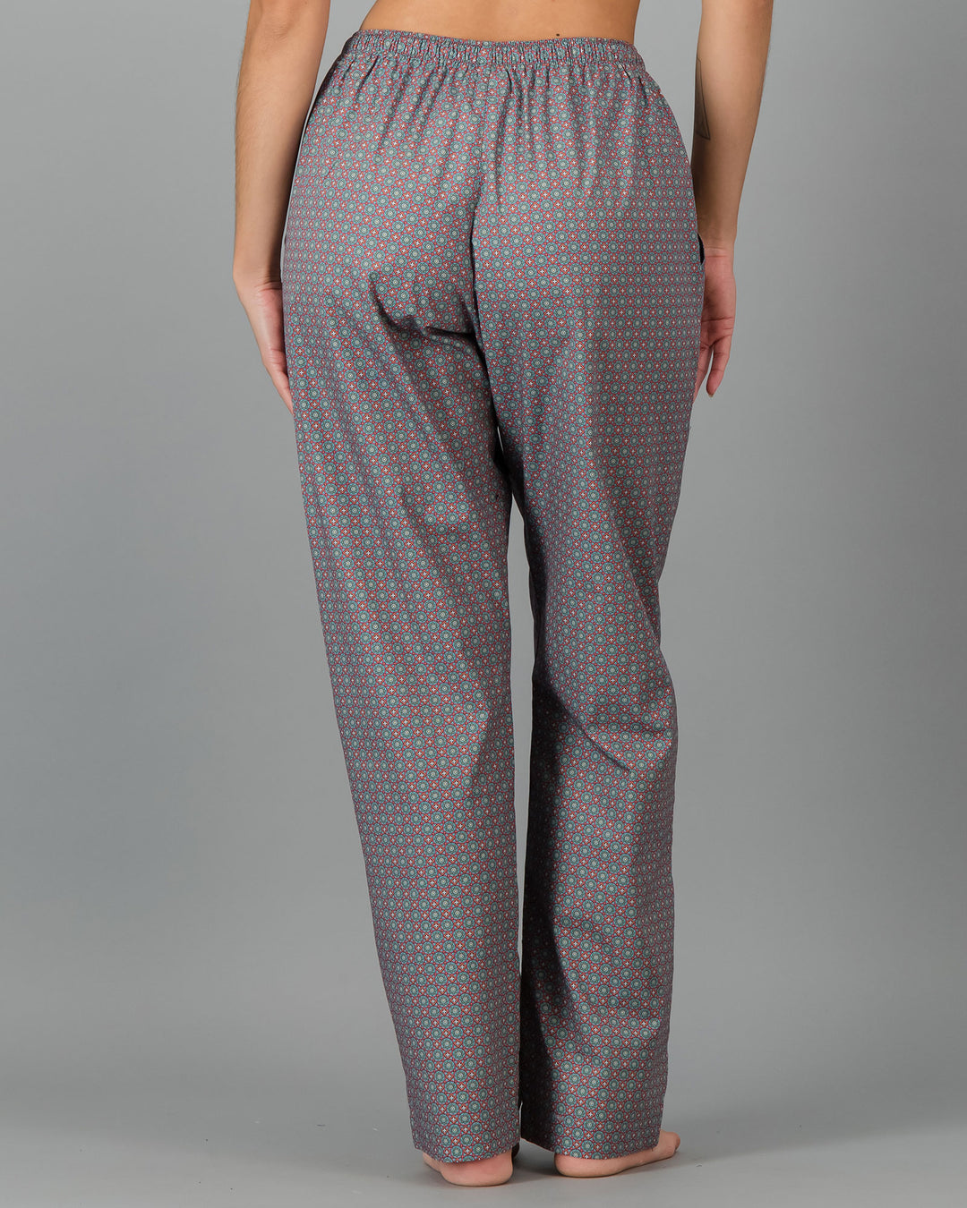 Womens Lounge Pants - Morocco Back - Woodstock Laundry