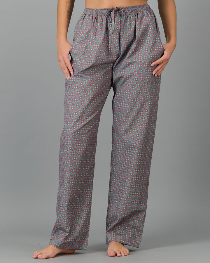 Womens Lounge Pants - Morocco Front - Woodstock Laundry