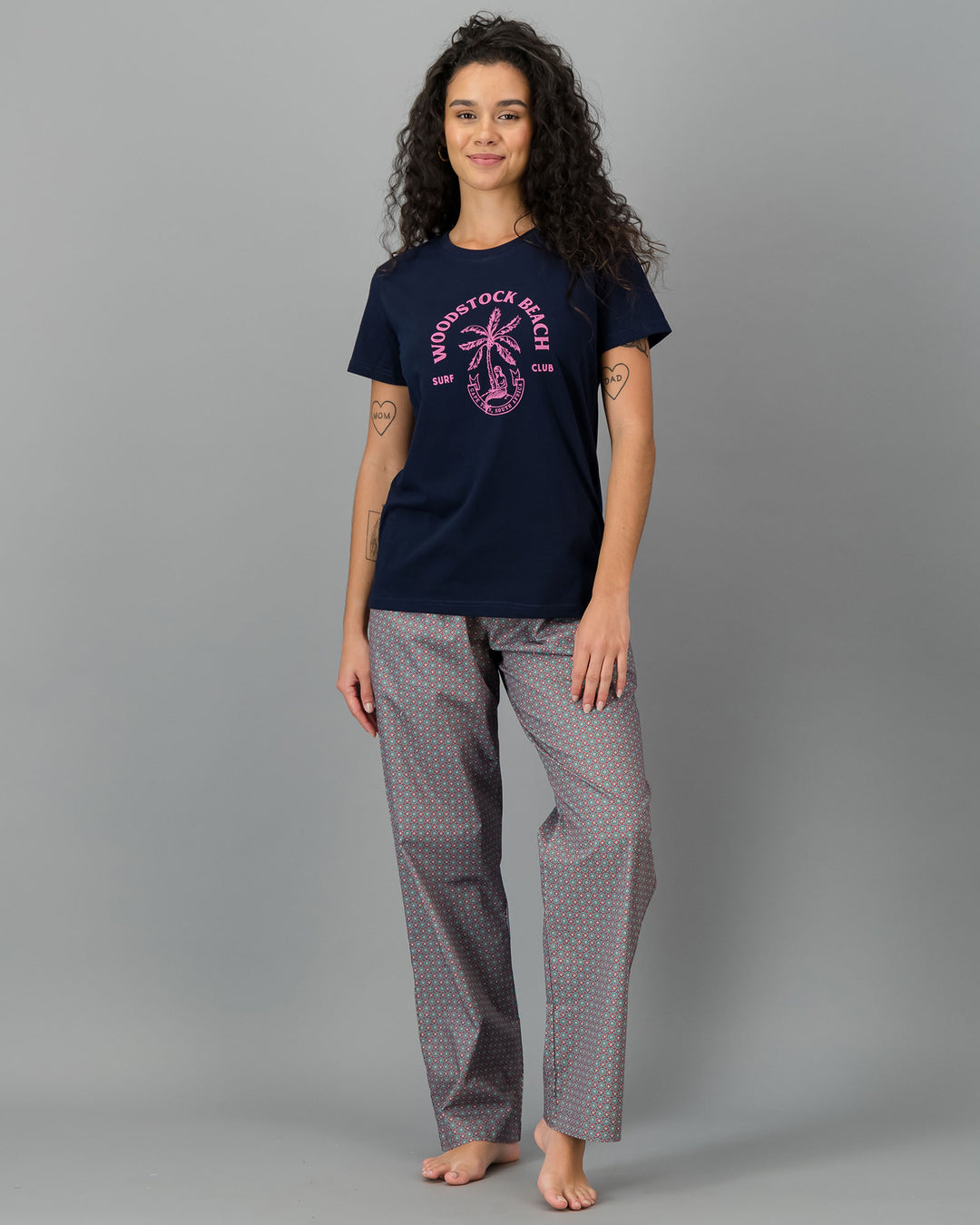 Womens Lounge Pants - Morocco Full - Woodstock Laundry