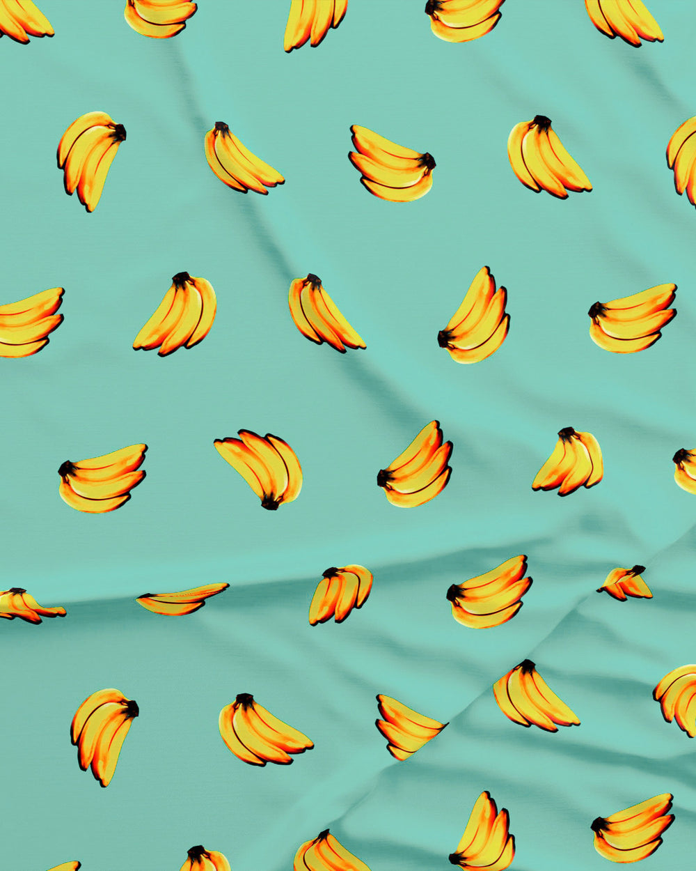 Bananas pattern Detail - Woodstock Laundry