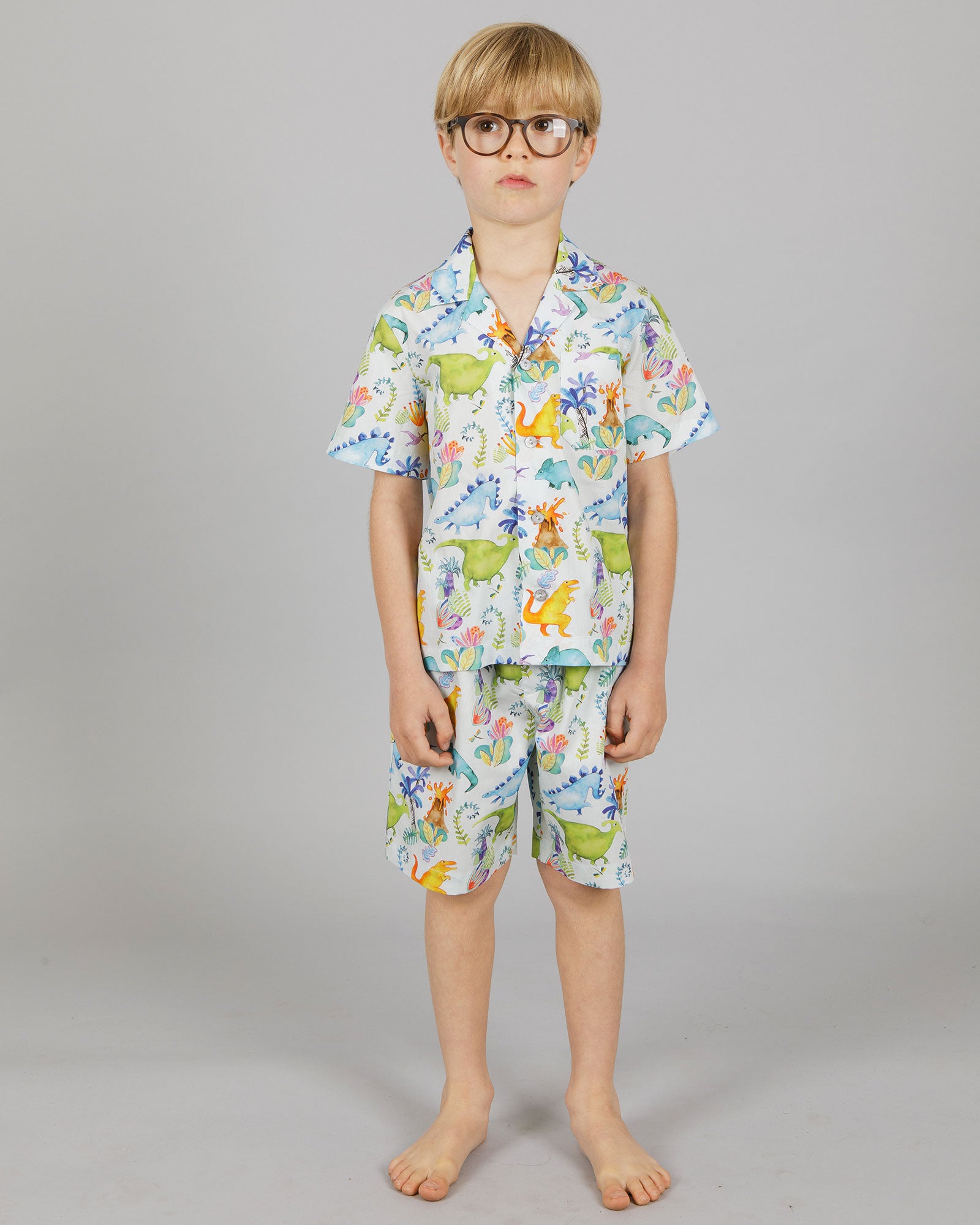 Boys cotton short online pyjamas