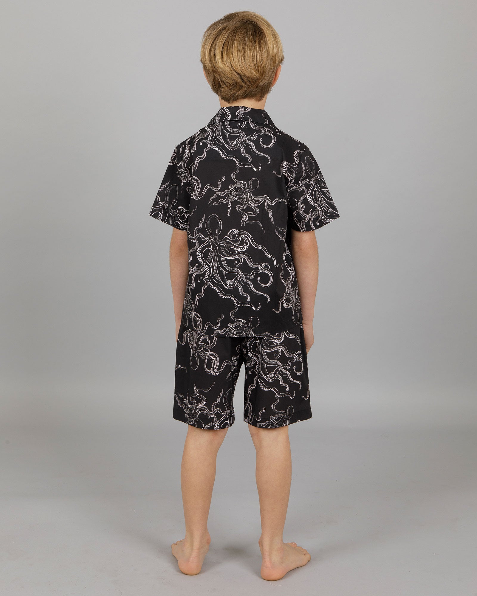 Boys Short Pyjamas Kids Sleepwear Woodstock Laundry