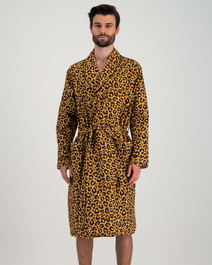 Mens Gowns - Leopard Skin