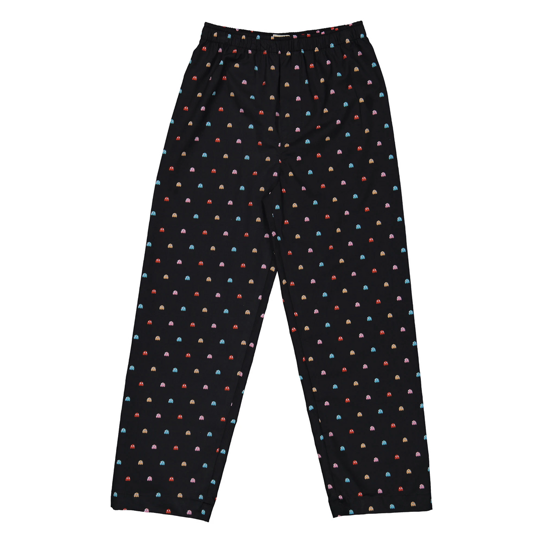 Mens Lounge Pants P-Ghost Black